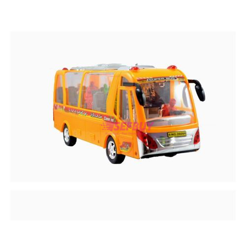 ABS Toy Public Bus(Yellow)