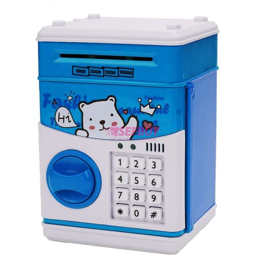 Hi Kitty Password Saving Children's Safe Box(Blue)