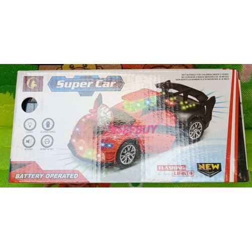 Supercar Battery Operated Toy(Orange)