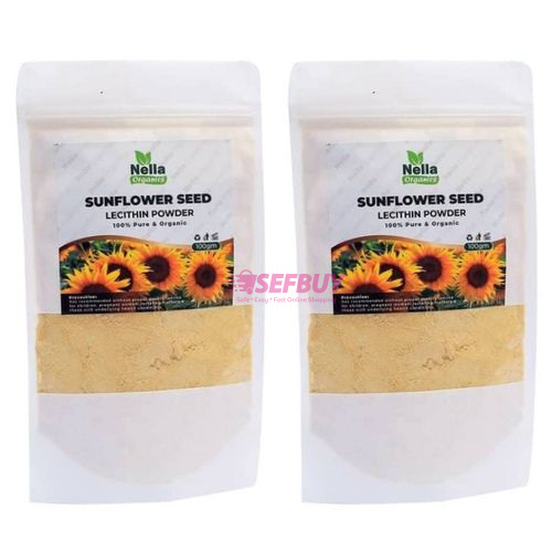 !Prof 2Pcs Sunflower Seed Lecithin Powder(100g)