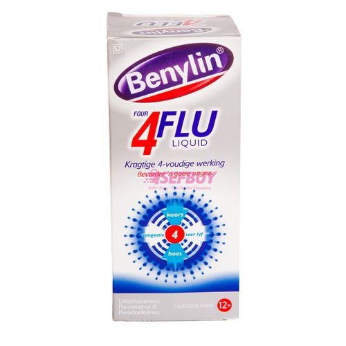 Benylin 4 Flu Syrup(200ml)