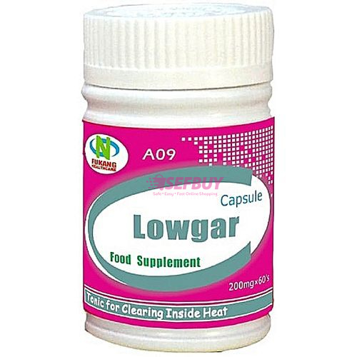 Fukang Lowgar 60 Capsules(200mg)