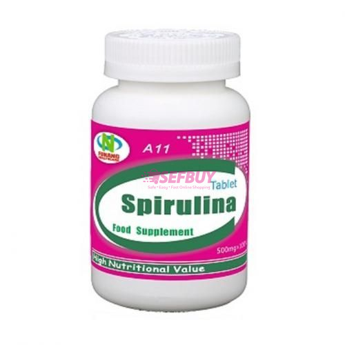 Fukang Spirulina 100 Tablets(500mg)