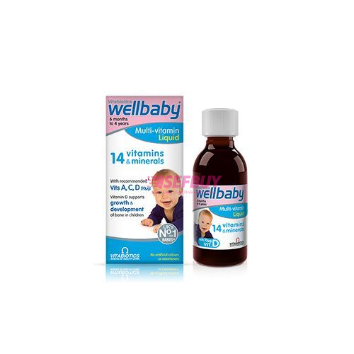 Vitabiotic Wellbaby Multi-Vitamin Liquid(150ml)