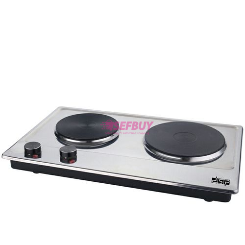 DSP KD-4047 Double Hot Plate Coil (Silver)