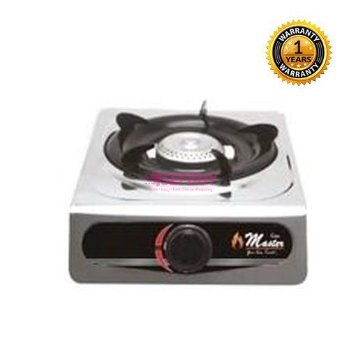 Electro Master GM-SGS-3011 Single Gas Burner(Silver)