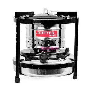 Jupiter Impex Paraffin Stove (Silver/Black)