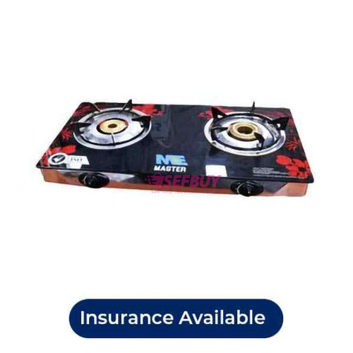 Master ME2GB 3 Burner Cooktop (Red/Black)