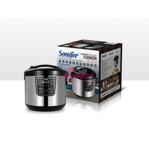 Sonifer SF-4012 5.0L Pressure Cooker(Silver/Black)