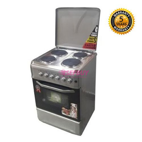 BlueFlame S6004-ERF 4 Burner Full Size Cooker (Silver)