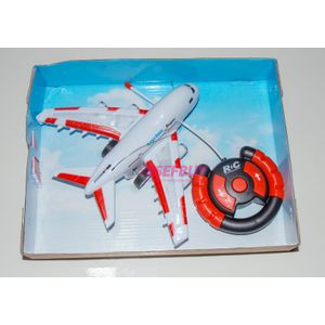 Remotely Operated Toy Airbus Plane(White/Red)