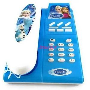 Frozen Toy Dial Phone(Blue/White)