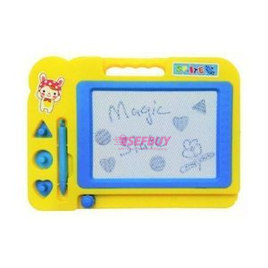 ABS Kids Magnetic Writing Board(Yellow/Blue)