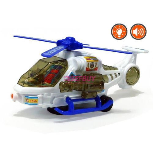 ABS Plastic Police Helicopter Toy