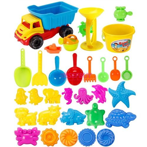 Beach Sand Toy Dump Truck Set(Large)