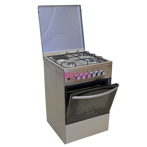 BlueFlame C5031E-I 4 Burner Full Size Cooker (Silver)