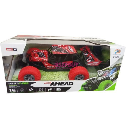 Desert Baja Dune Remote Control Toy Car (Red)