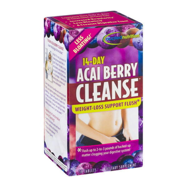 Applied Nutrition 14 Day Acai Berry Cleanse Tablets, 56 Ct