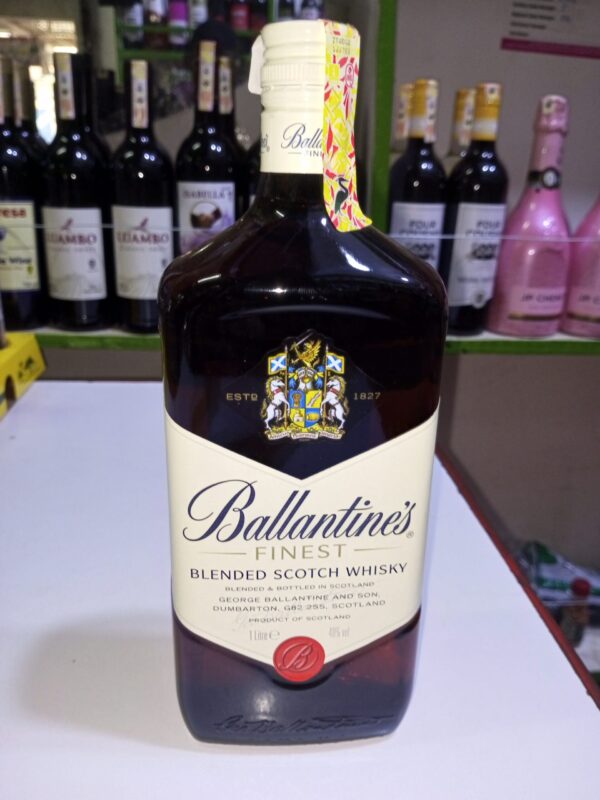 Ballentines 1L whiskey