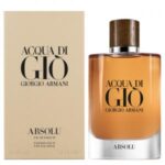 ACQUA DI GIO ABSOLU FOR MEN BY GIORGIO ARMANI EAU DE PARFUM 125ML