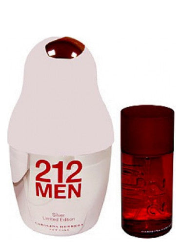 212 SILVER LIMITED EDITION BY CAROLINA HERRERA EAU DE TOILETTE SPRAY