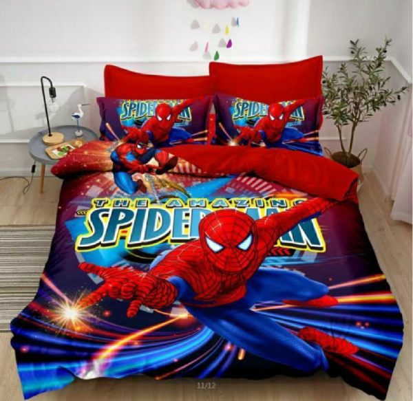 Spider-Man duvet set(one duvet,one bedsheet, one pillowcase)