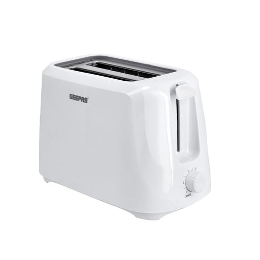 Geepas GBT36515 2 Slice Bread Toaster - Removable Crumb Tray| One Touch Cancel Button | 6 Browning Setting Control| Ideal for Home, Hotels, Restaurants, Canteens - Image 3