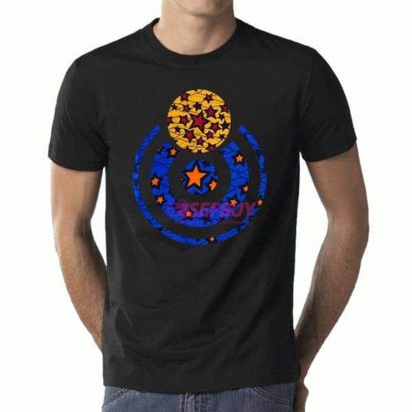 Star Ankara African Kitengi Men's T-Shirt -