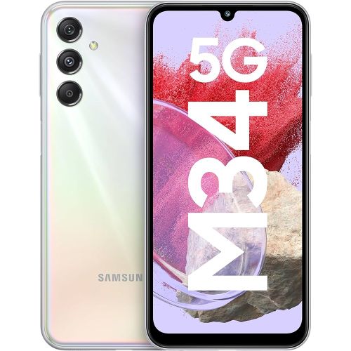 Samsung Galaxy M34 5G 6.5" 6GB RAM 128GB ROM 50MP 6000mAh - Silver