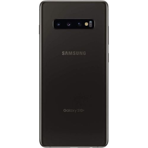 Samsung Galaxy S10+ (S10 Plus) 128GB ROM, 8GB RAM, Triple Camera, 6.4" - BlueGalaxy S10+ (S10 Plus) 128GB ROM, 8GB RAM, Triple Camera, 6.4" - Black - Image 2