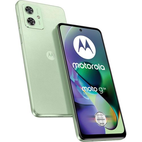 Motorola Moto G54 5G Single + eSim Vegan leather - Mint Green - Image 4