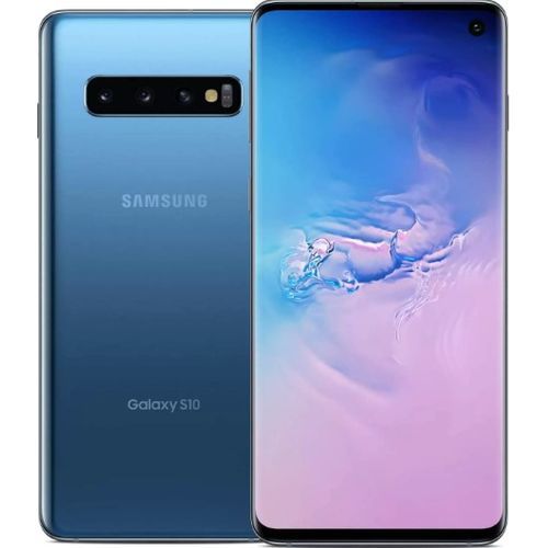 Samsung Galaxy S10+ (S10 Plus) 128GB ROM, 8GB RAM, Triple Camera, 6.4" - BlueGalaxy S10+ (S10 Plus) 128GB ROM, 8GB RAM, Triple Camera, 6.4" - Blue