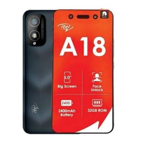 Itel A18 - 5.0" 1GB RAM 32GB ROM 5.0MP 2400mAh - Grey