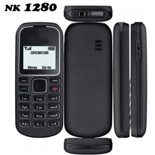 Nokia 1280 1.36" Mini-SIM 800mAh FM Radio - Black - Image 2