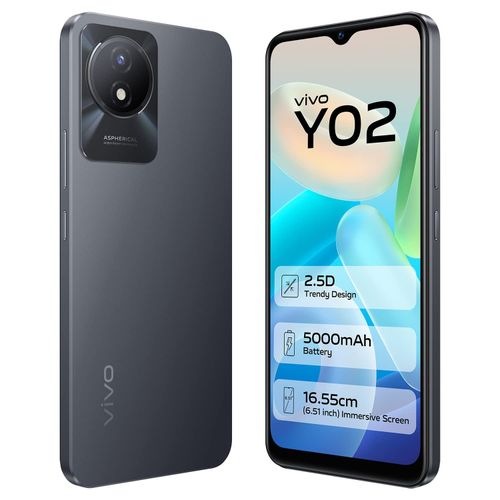 Vivo Y02 6.51" 2GB RAM 32GB ROM 5000mAh - Cosmic Grey 4G