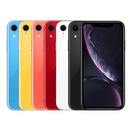 Apple iPhone XR 64gb iOS 12, Black, Yellow ,Blue - Image 3