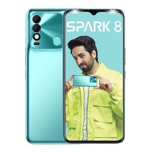 Tecno Spark 8 - 6.5" 2GB RAM 64GB ROM 8MP 5000mh - Cyan