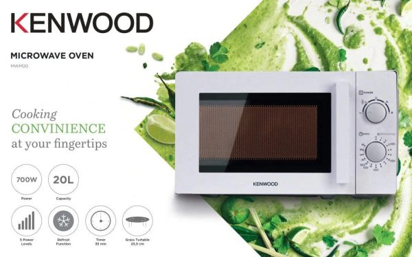 MWM20 Kenwood Microwave Oven 20 Ltr Solo - Semi