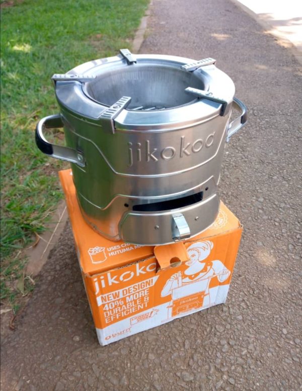 Jikokoa Stainless Steel Energy Saving Charcoal Stove.