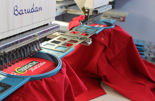 Embroidery services